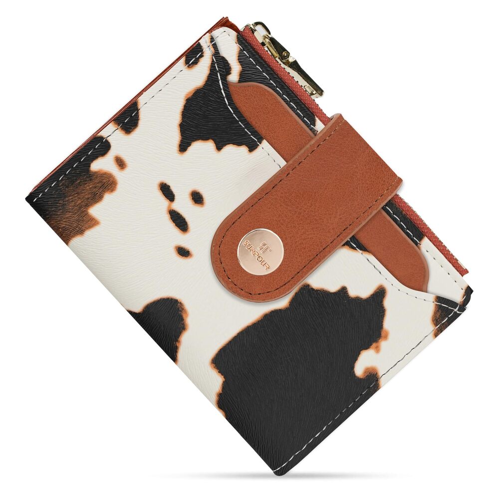 9333 Small Wallet,Slim Bifold Leather Wallet RFID Card Holder Compact